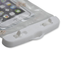 Plastic waterproof pouch for smartphones