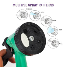 Adjustable spray nozzle for hose