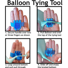 Balloon tying accessory for events