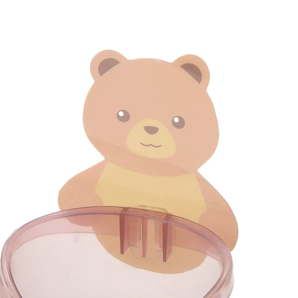 Self-adhesive teddy bear holder for kids