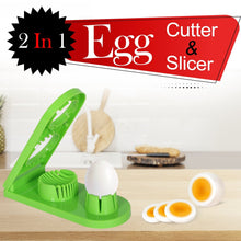 Egg cutter/slicer with various segment options