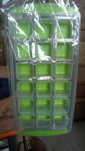 green color ice cube tray