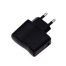 USB wall charger compatible with iPhone, Android, and other smartphones, featuring multiple ports