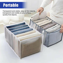 Clothes organizer with multiple compartments