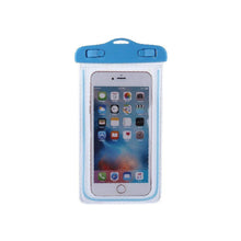 Mobile water protector cover, keeps phone safe and dry in wet conditions.