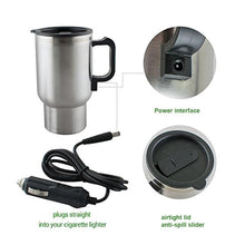 Efficient car kettle mug with charging capabilities