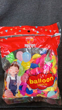 Large pack of non-toxic water balloons with vibrant colors for Holi